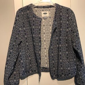 Old Navy Zip Blazer with Pockets